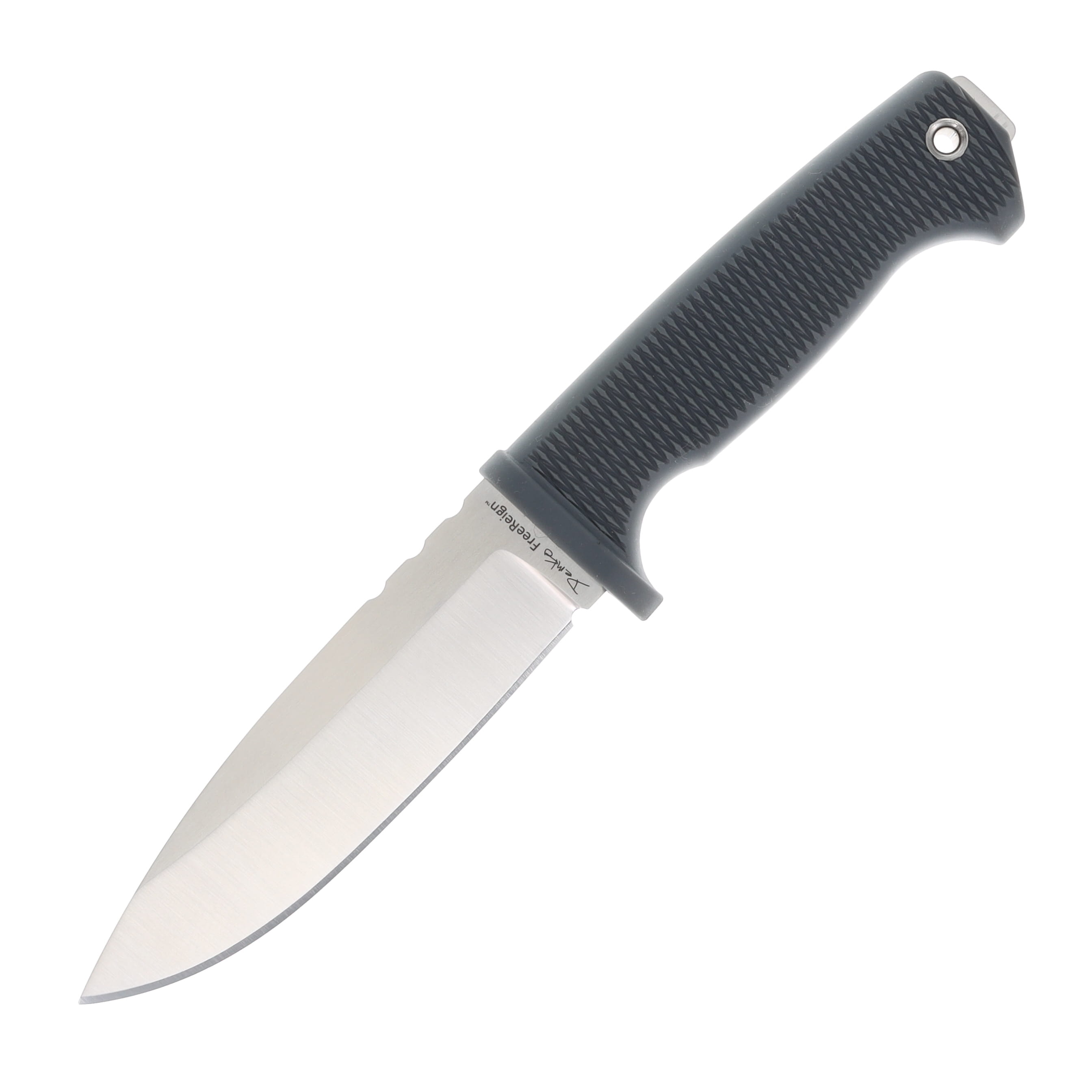 Demko FreeReign Fixed Blade Knife (Gray and Black) DFRAUS10AGB View 1