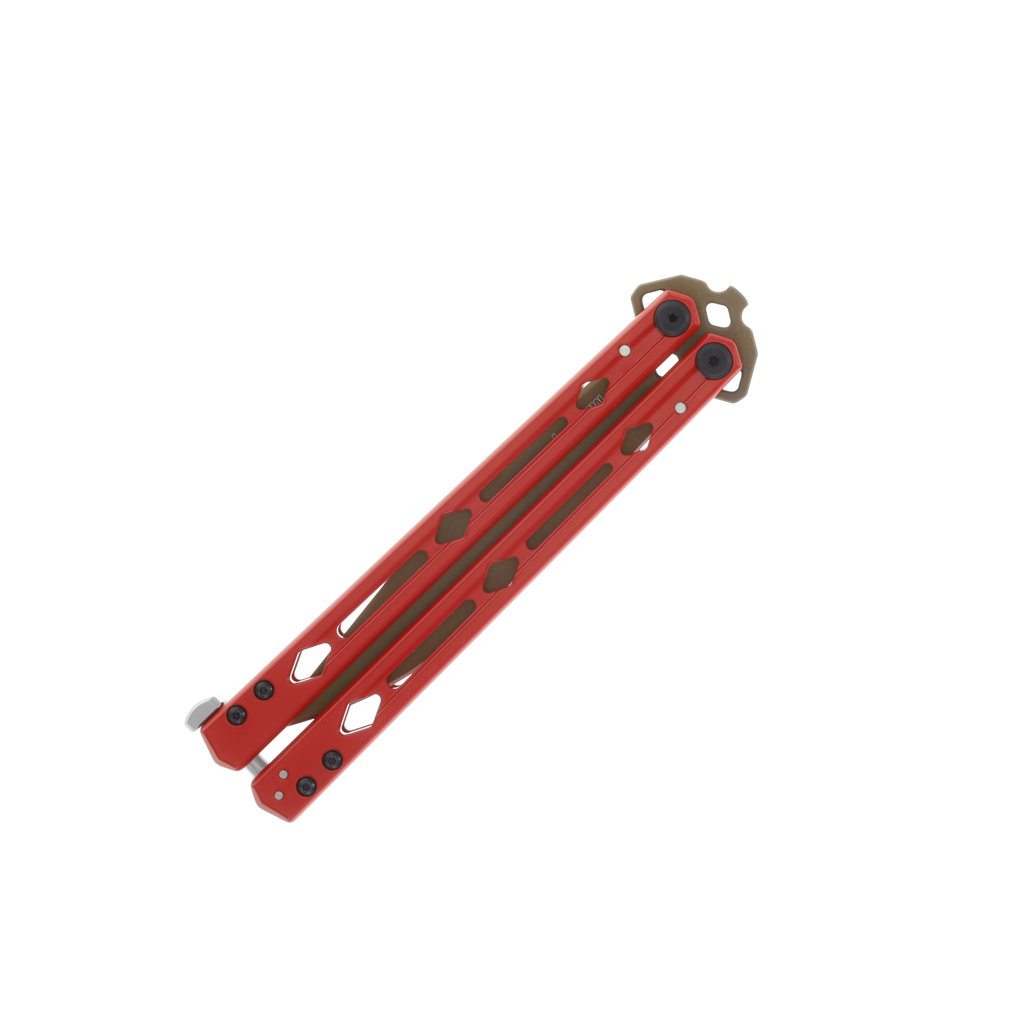 Kershaw Lucha Balisong (Red/Bronze) KS5150REDBRZ View 4
