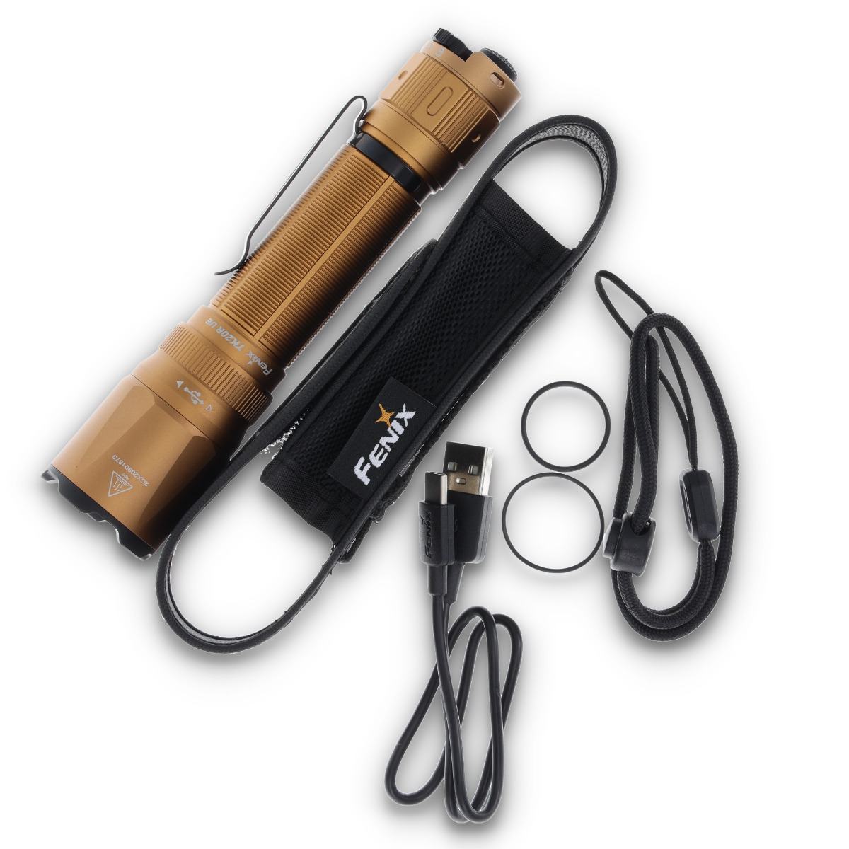 Fenix TK20R UE Rechargeable Flashlight Sand 2800 Lumens 5 Settings FENTK20RUEMS View 10