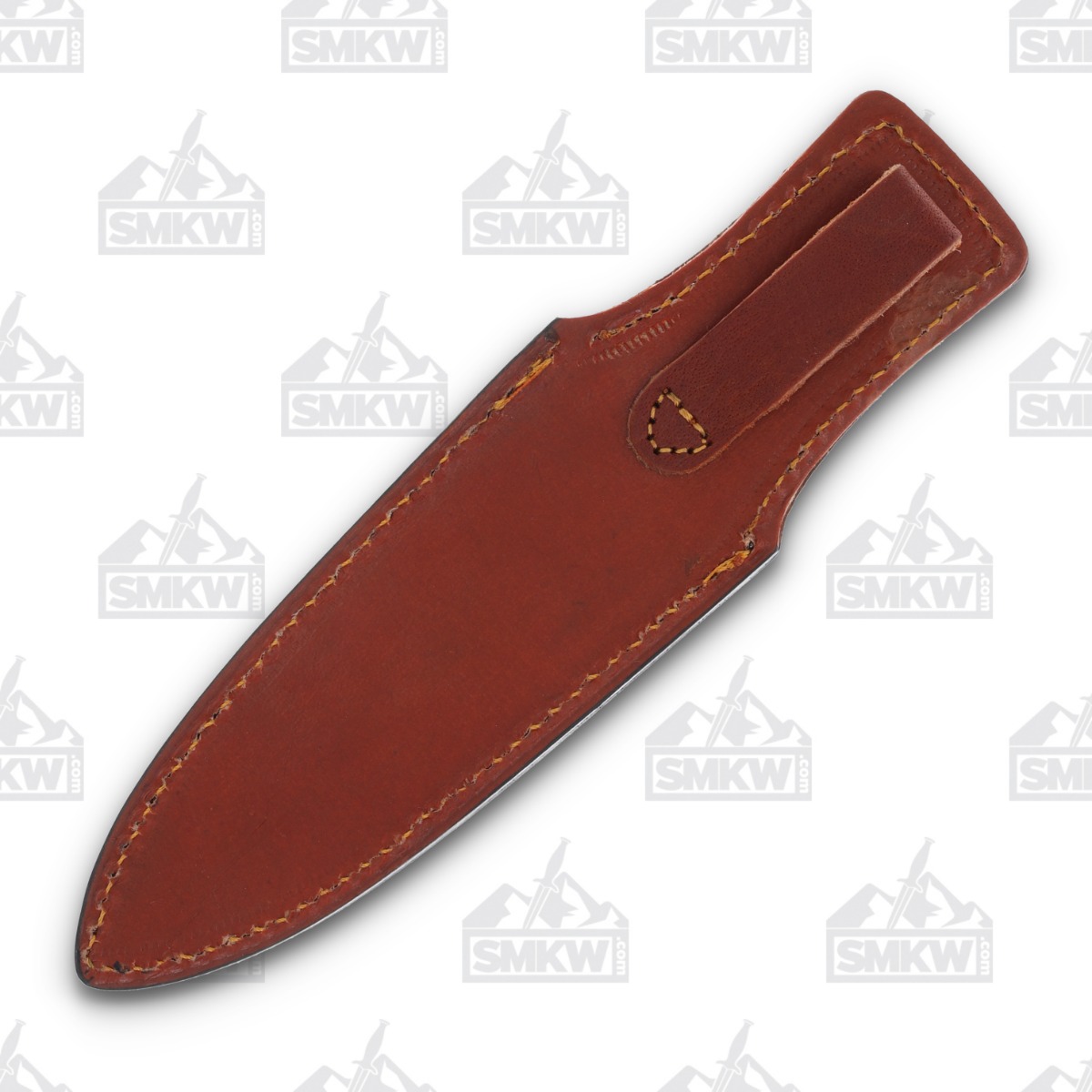 SZCO Supplies Brass Bolster Boot Knife Fixed Blade Satin 4.5in Dagger 203493 View 10