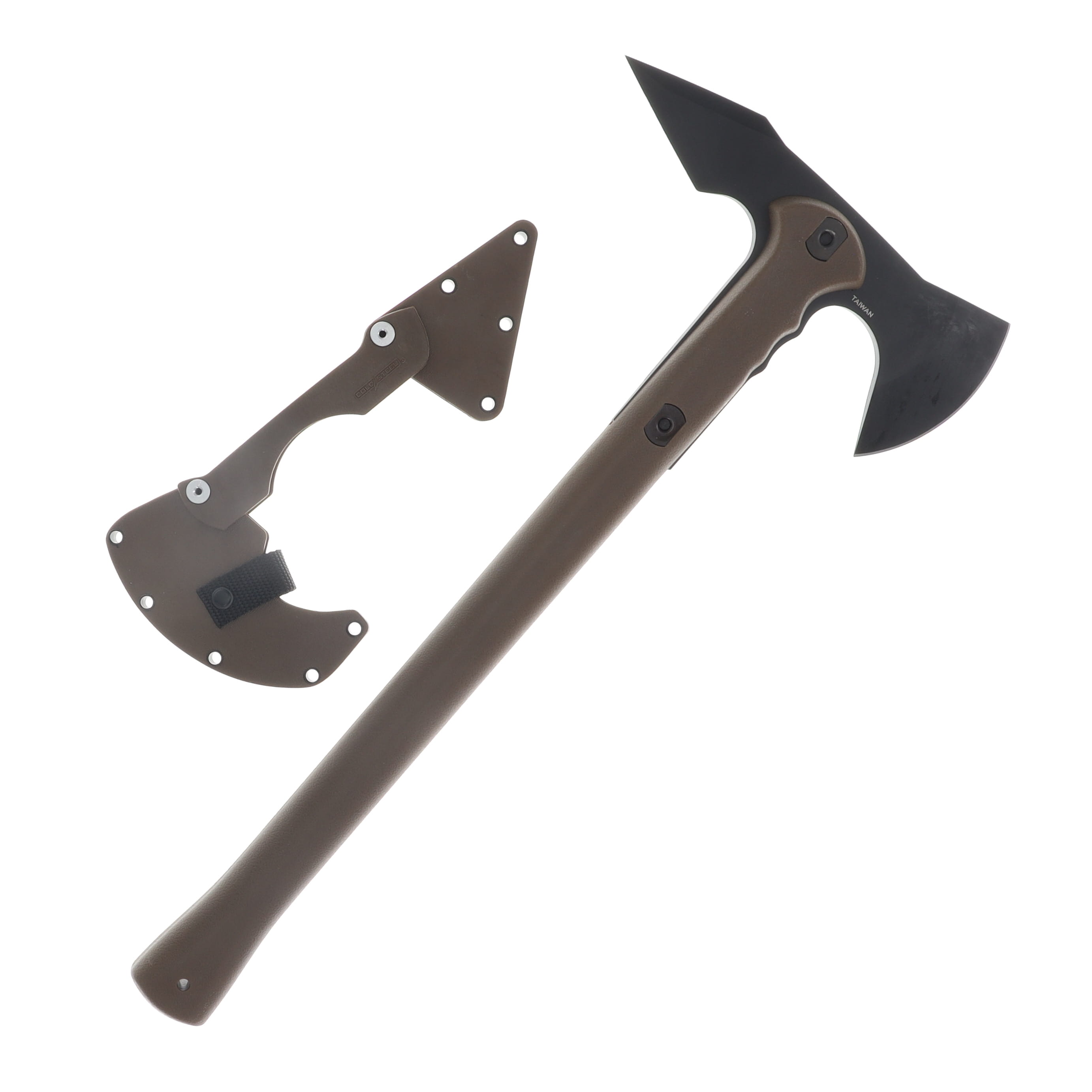 Cold Steel Trench Hawk Axe FDE CS90PTHF View 2