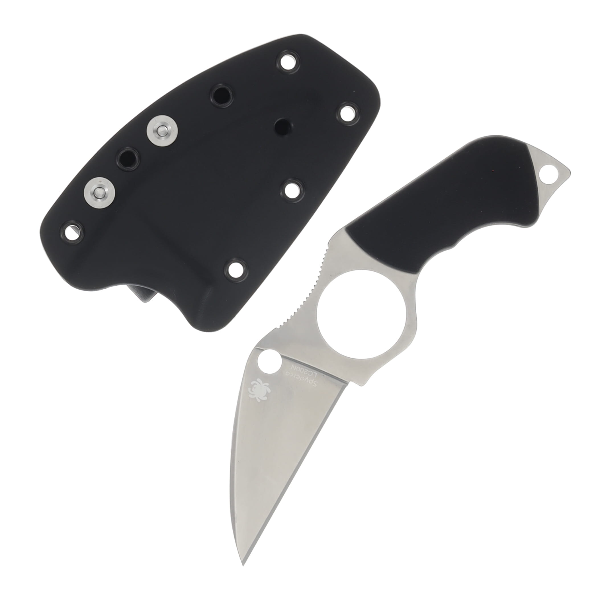 Spydecro Swick 5 Large Fixed Blade Knife 2.73in Wharncliffe SPFB14P5 View 1
