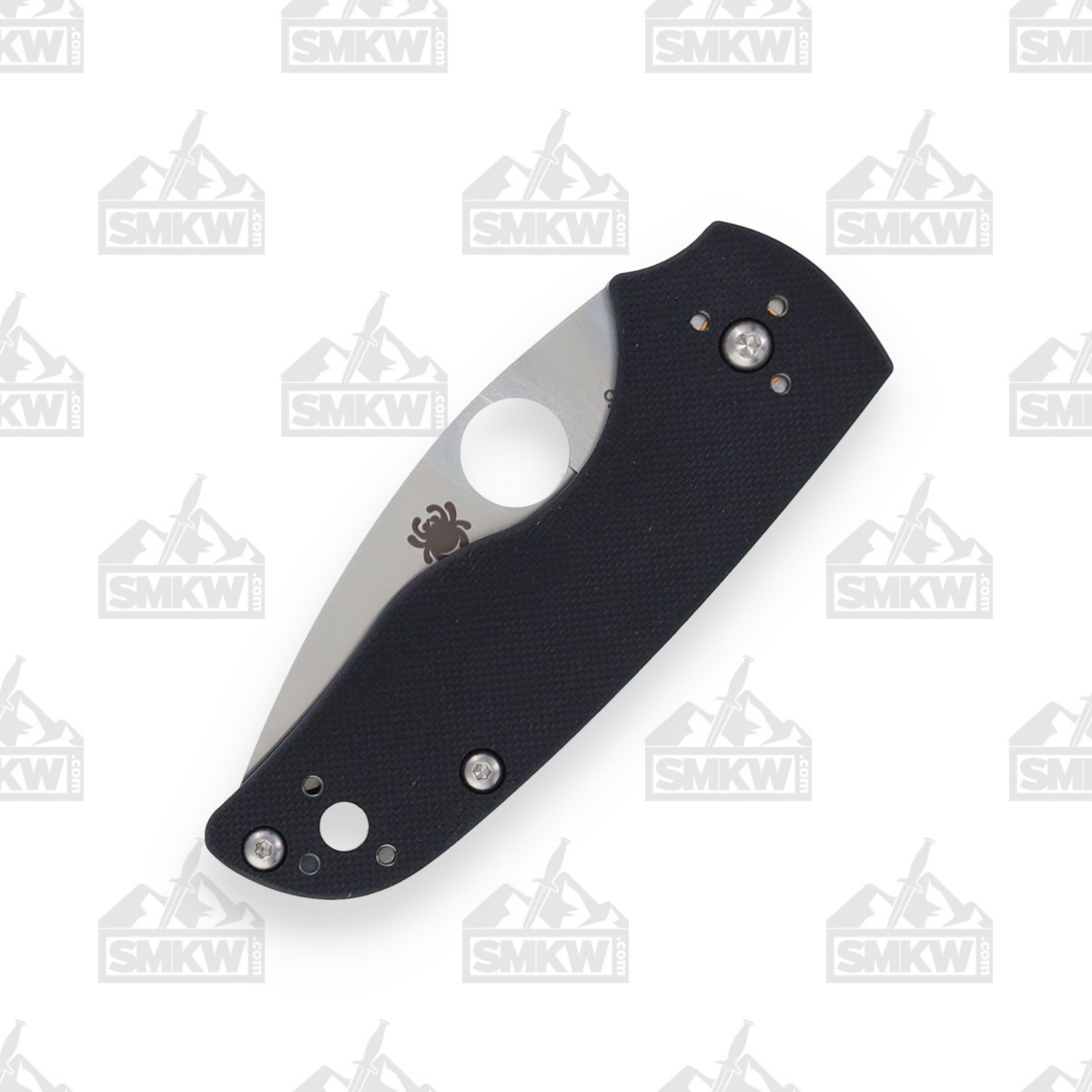 Spyderco Lil Native Folding Knife 2.42in Plain Edge G10 Thumb Hole SPC230NLGP View 8