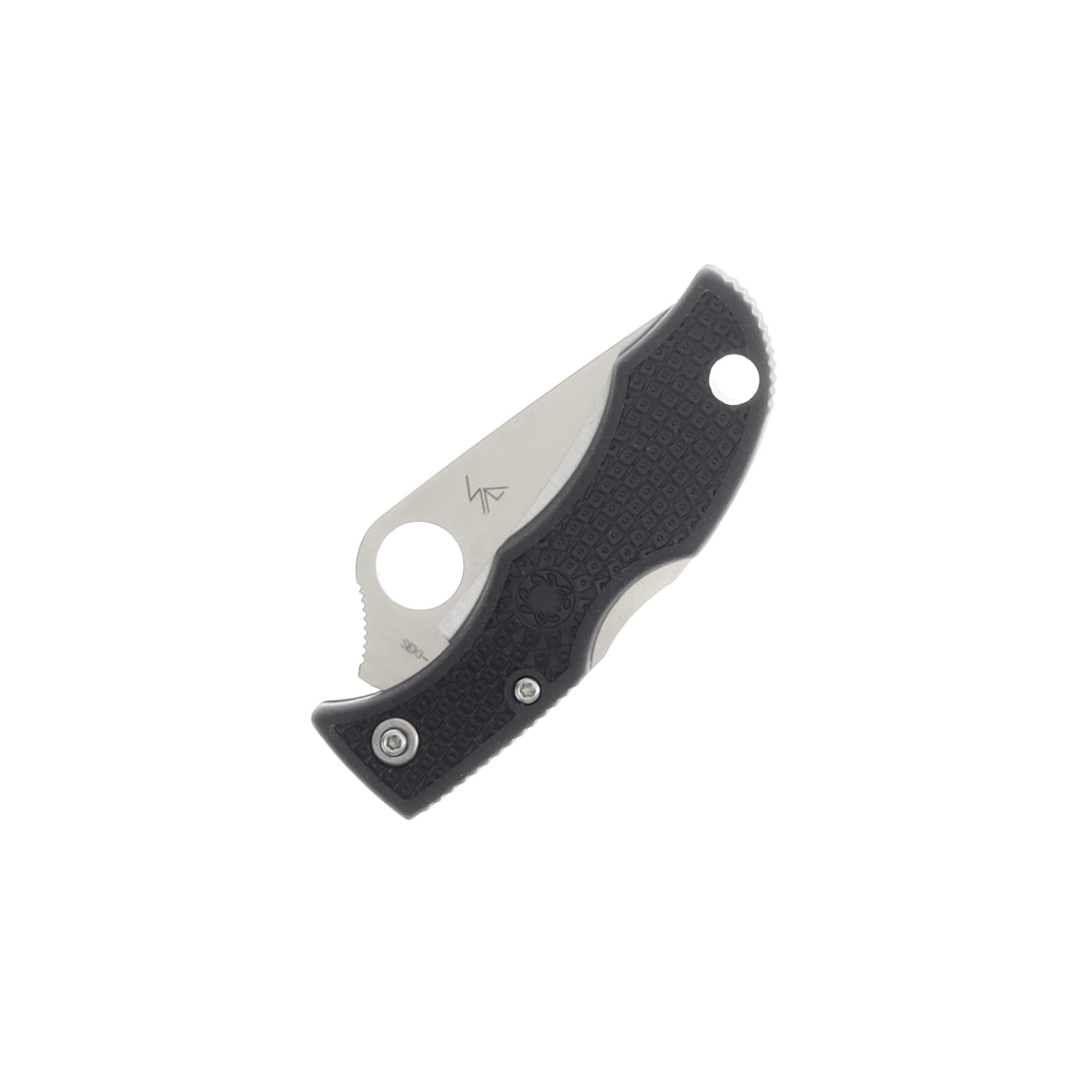 Spyderco Ladybug 3 Folding Knife Black FRN 1.9in Satin Plain Blade SPLBKP3 View 4