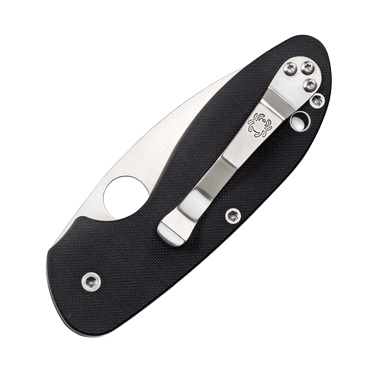 Spyderco Efficient Folding Knife Black G-10 SPC216GP View 3