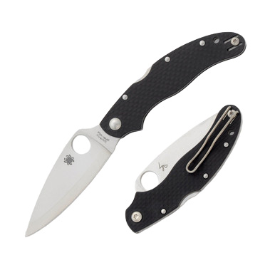 Spyderco Caly 3.5 Carbon Fiber ZPD-189 Folding Knife SPC144CFPE View 1