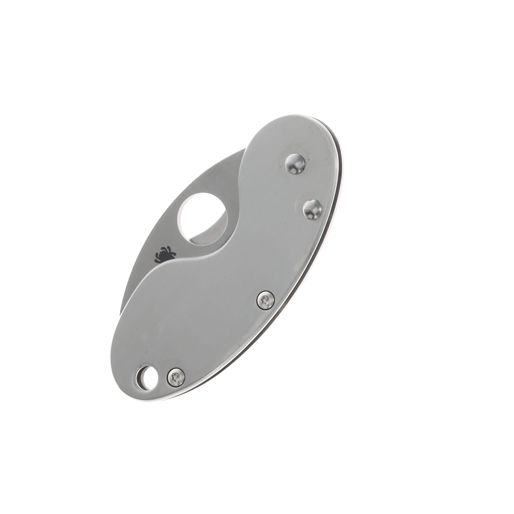 Spyderco Cricket Stainless 1.88 Inch Plain Satin Modified Hawkbill SPC29P View 2