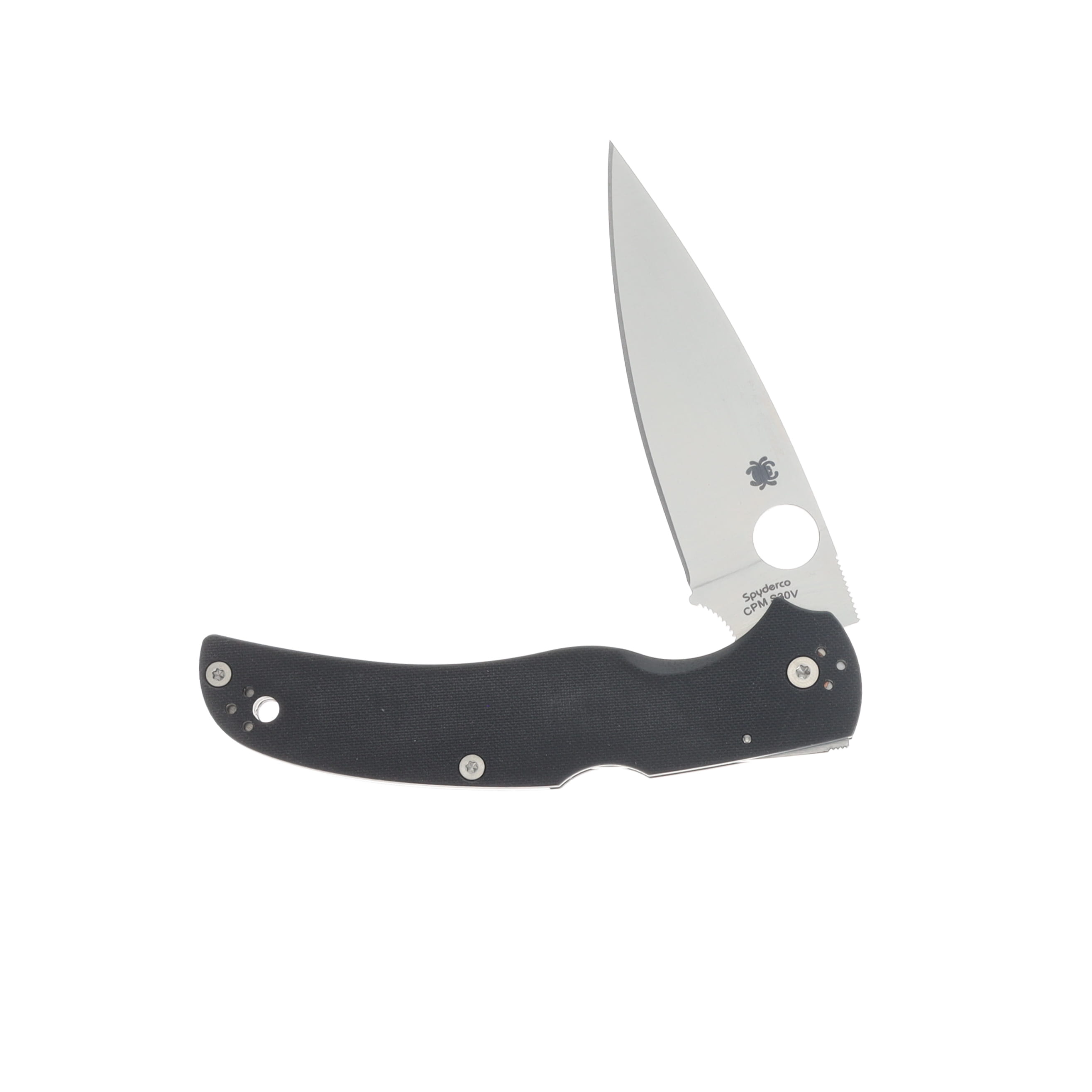 Spyderco Native Chief Folding Knife 4.08 Inch Plain Satin Leaf SPC244GP View 3