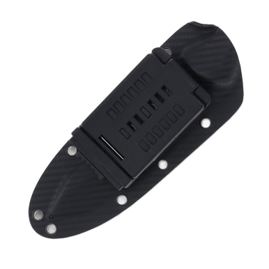 Microtech SOCOM Alpha Fixed Blade Knife (Serrated Apocalyptic T/E, Black) MT11412AP View 10