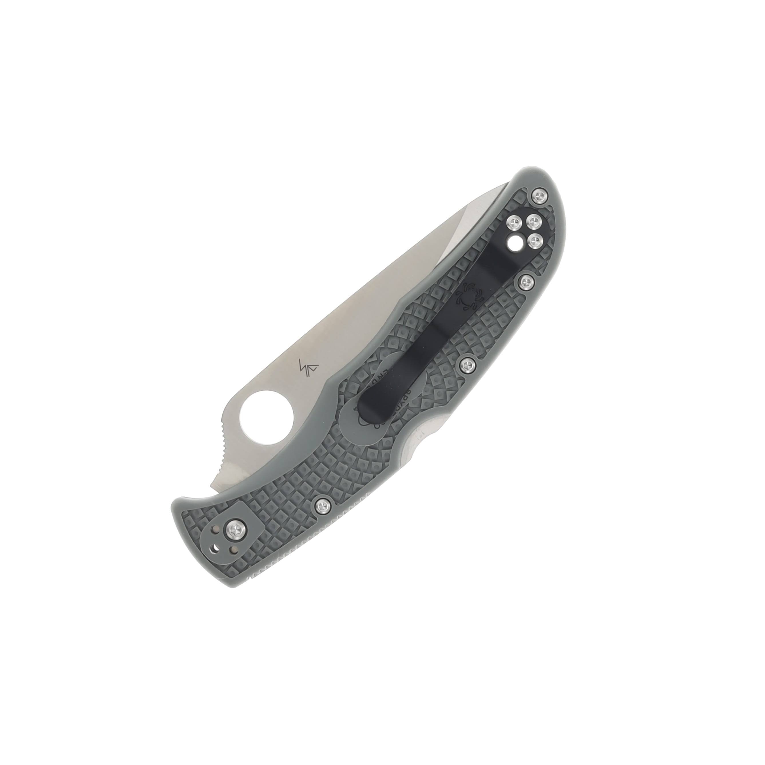 Spyderco Endura 4 FRN Foliage Green 3.8in Partially Serrated Blade SPC10PSFG View 4