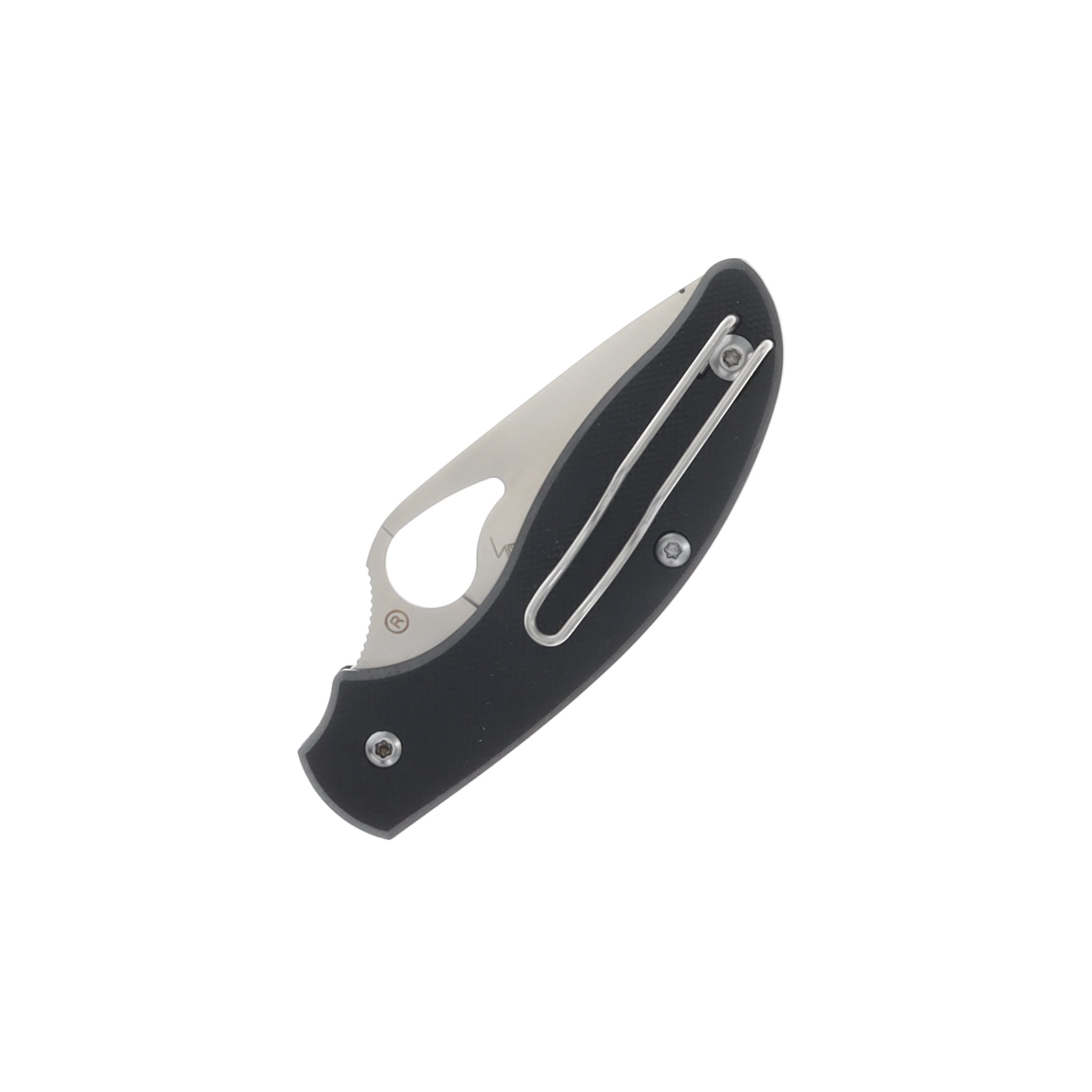 Spyderco Byrd Tern Folding Knife 2.75 Inch Plain Satin Clip Point SPBY23GP View 2