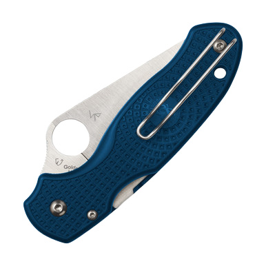 Spyderco Para 3 Lightweight Folding Knife CPM SPY27 Blue SPC223PCBL View 3
