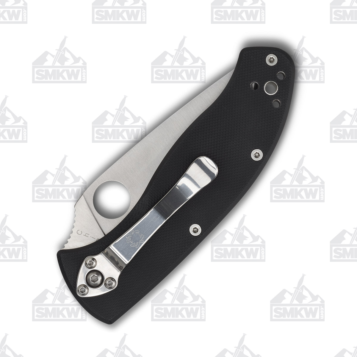 Spyderco Tenacious Folding Knife Black G-10 SPC122GP View 3