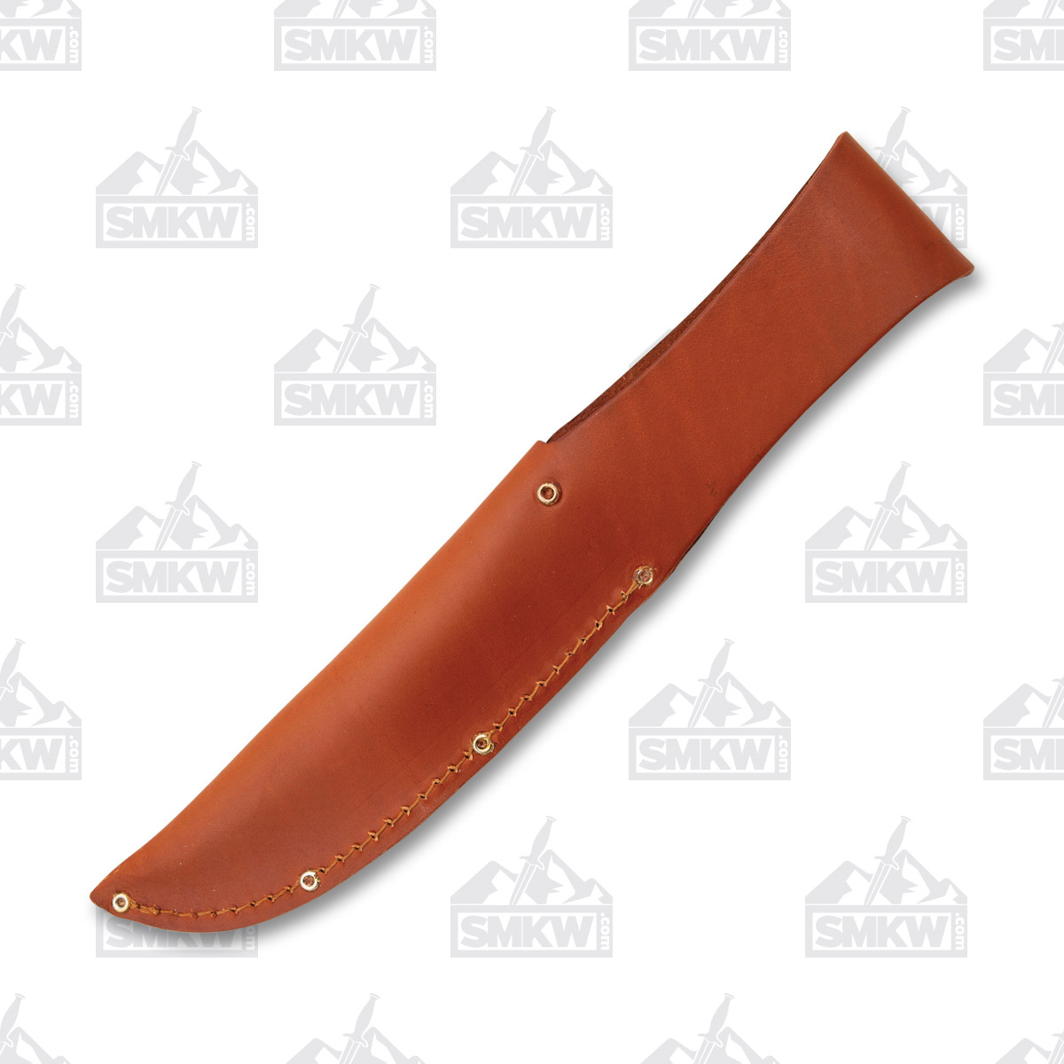 Straight Knife Leather Sheath Basketweave Design 6 Inch SH1135 View 2