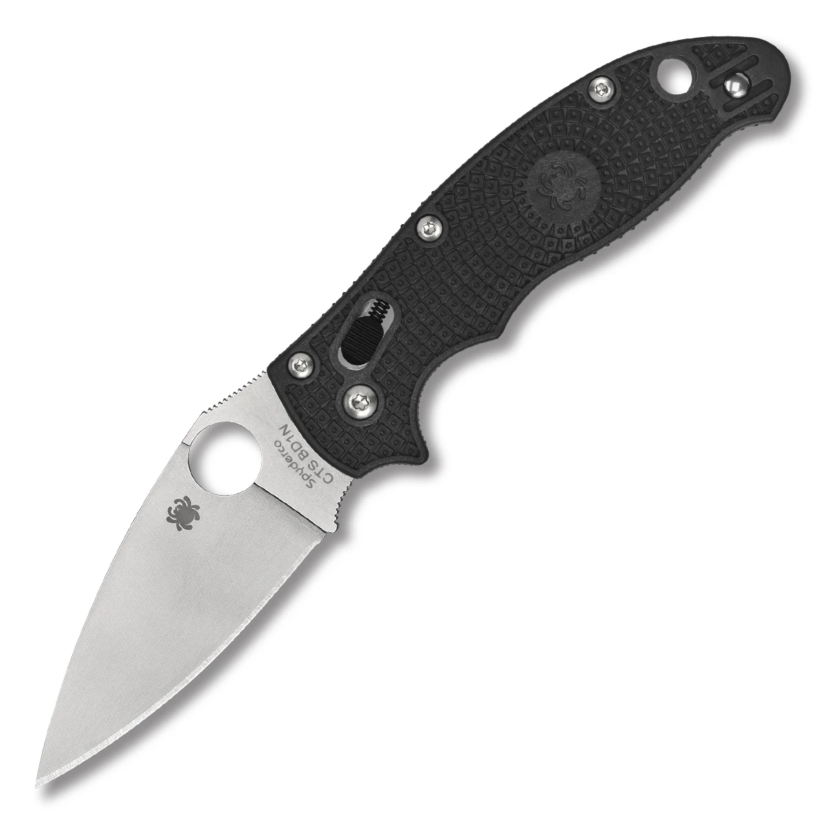 Spyderco Manix 2 Folding Knife Black FRCP SPC101PBK2 View 1