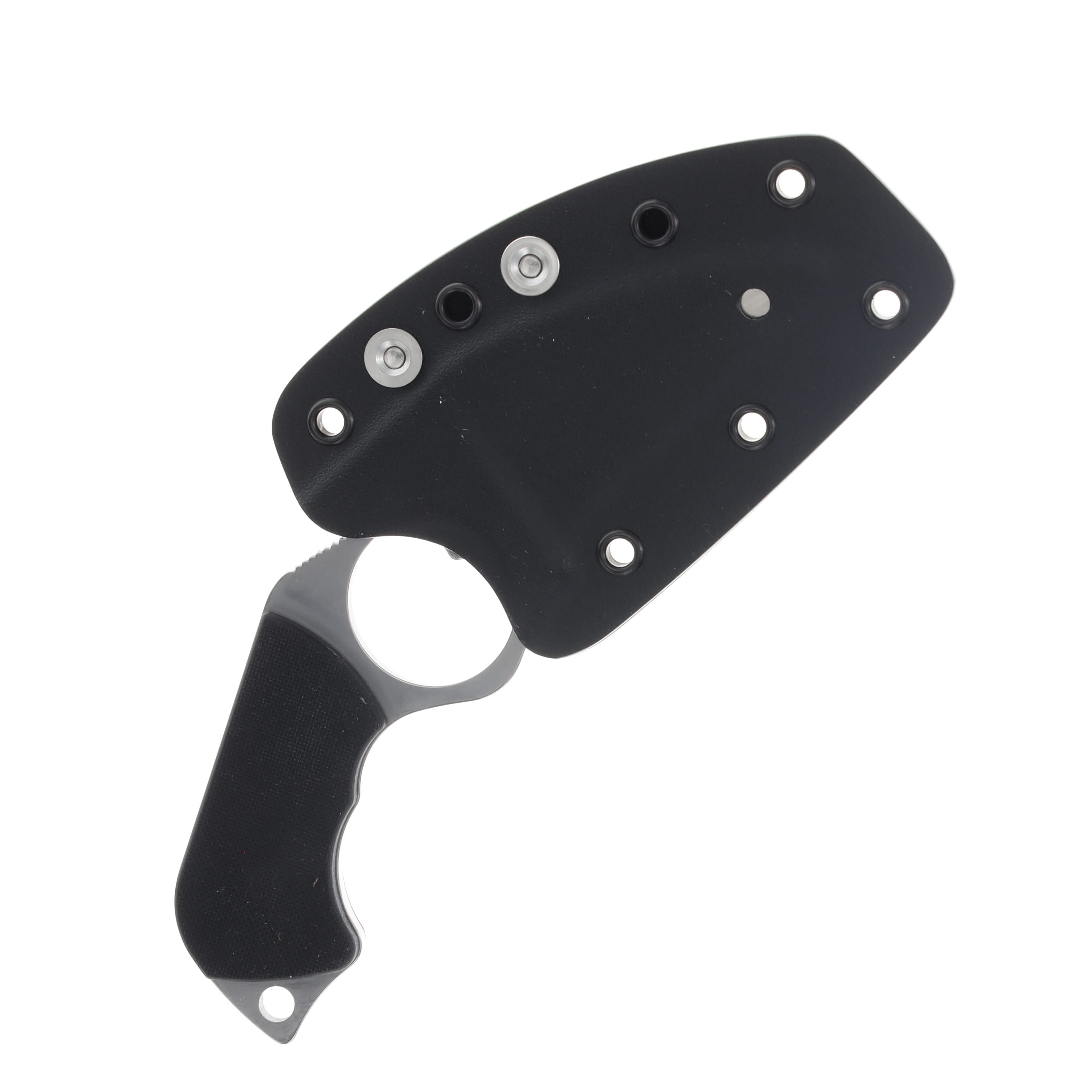 Spydecro Swick 5 Large Fixed Blade Knife 2.73in Serrated Wharncliffe SPFB14S5 View 3