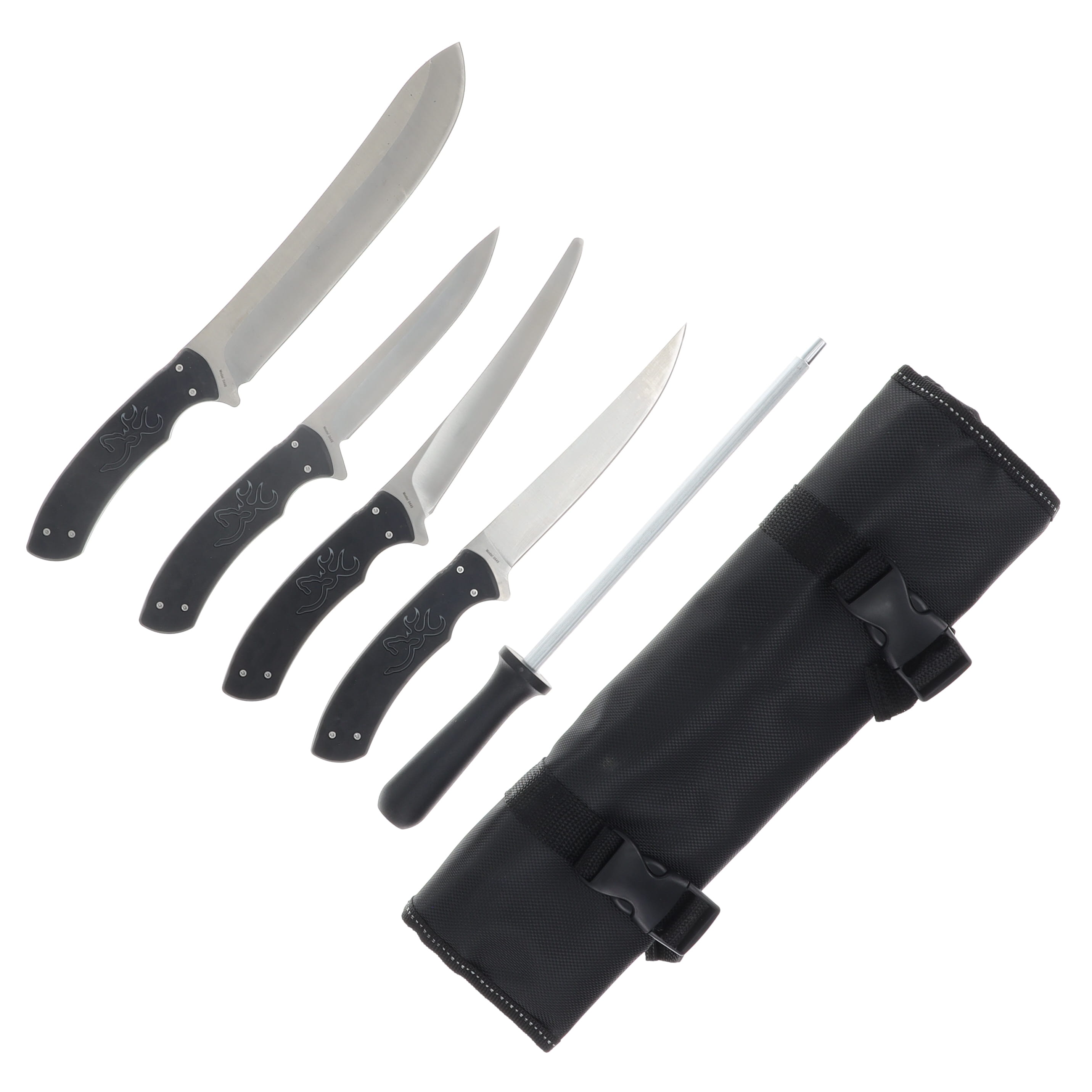 Browning Primal Fish and Game Butcher Set with Black Nylon Storage Case BN3220446 View 2