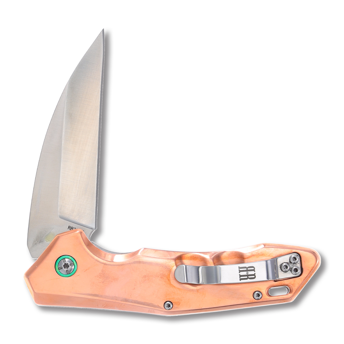 Rough Ryder Copper Wharncliffe Linerlock Folding Knife RR2238 View 4