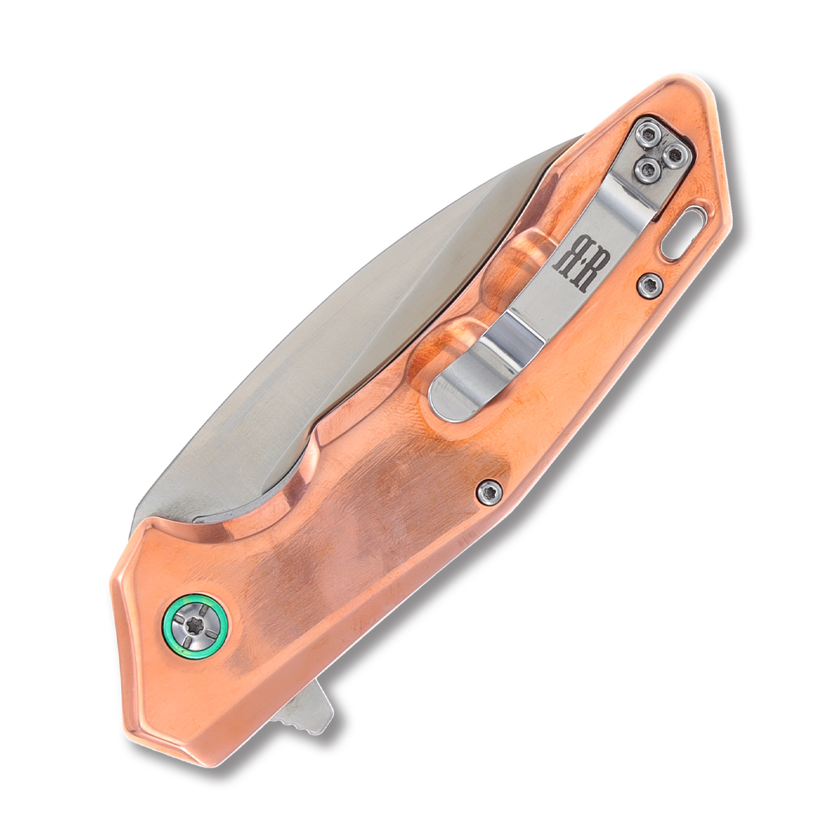 Rough Ryder Copper Wharncliffe Linerlock Folding Knife RR2238 View 6