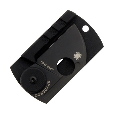 Spyderco Dog Tag Folding Knife Carbon Fiber G-10 Laminate SPC188CFBBKP View 2