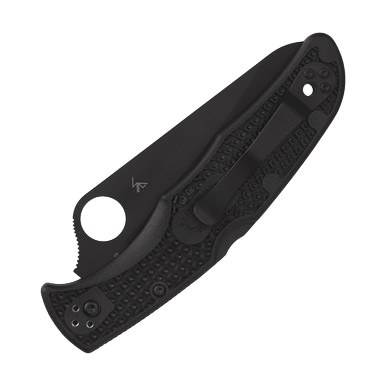 Spyderco Pacific Salt 2 Folding Knife Partially Serrated Black SPC91SBBK2 View 3