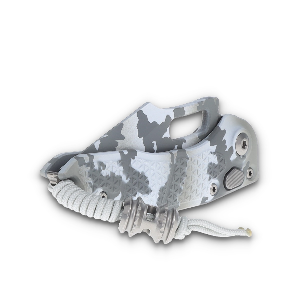 Microtech Stitch Out-the-Side Automatic Knife Arctic Camo Partially Serrated AUMT1692ACS View 9