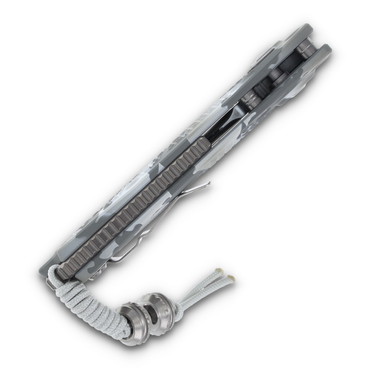 Microtech Stitch Out-the-Side Automatic Knife Arctic Camo Partially Serrated AUMT1692ACS View 6