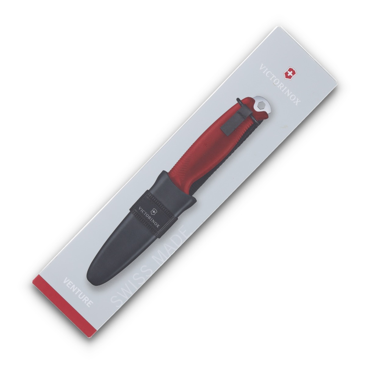 Victorinox Venture Fixed Blade Knife (Red) V30902 View 26
