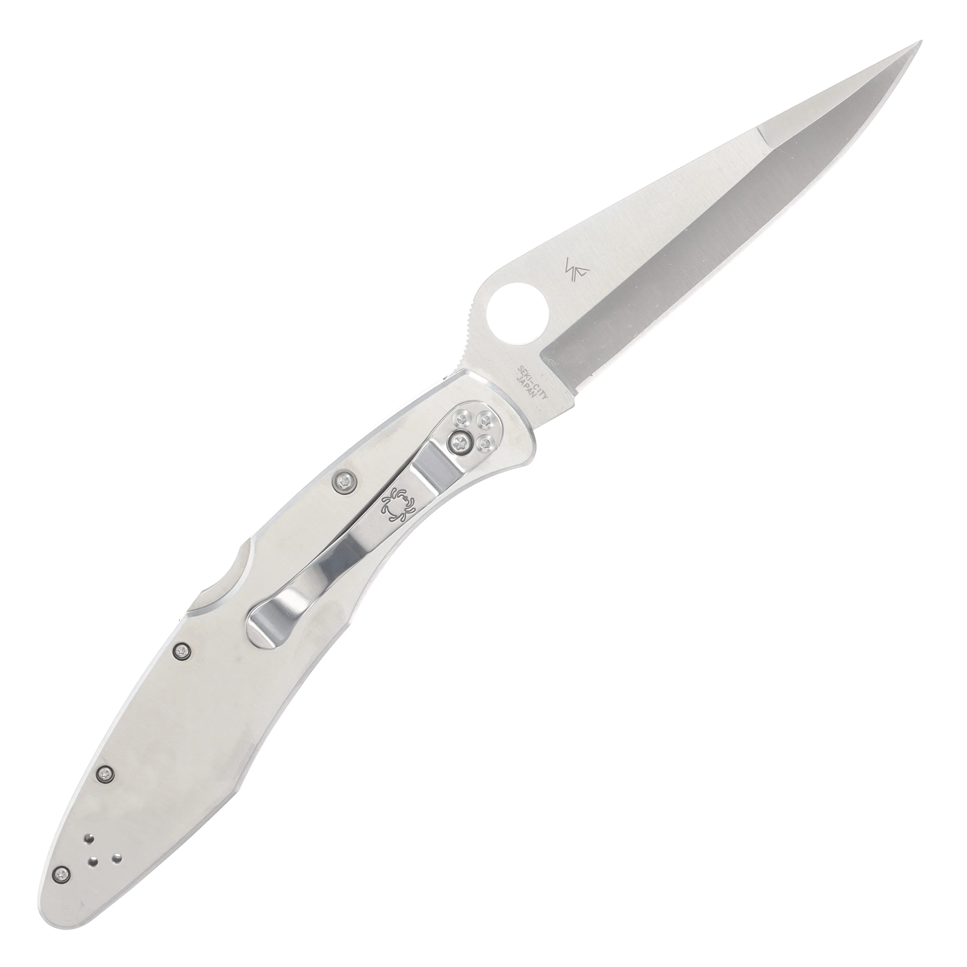 Spyderco Police Stainless Steel Folding Knife SP07P View 2