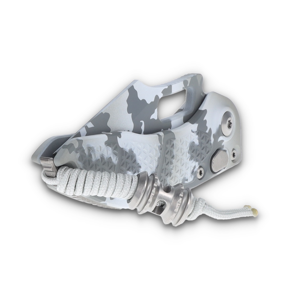 Microtech Stitch Out-the-Side Automatic Knife Arctic Camo Full Serrated AUMT1693ACS View 9