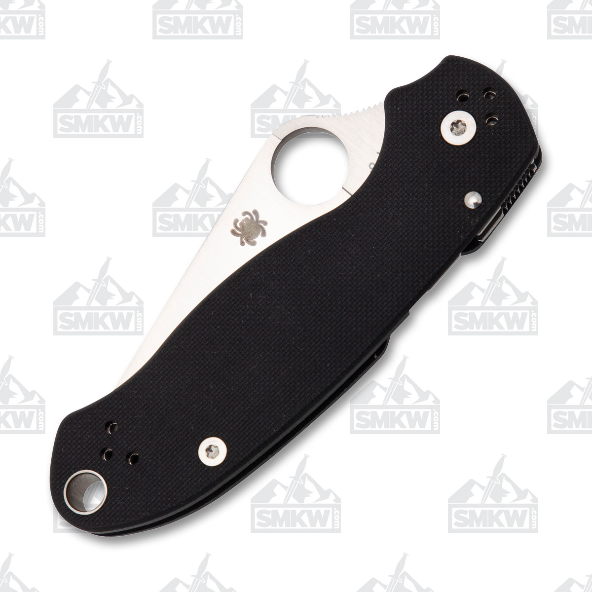 Spyderco Para 3 Folding Knife 2.95in Serrated G10 Compression Lock SPC223GS View 5