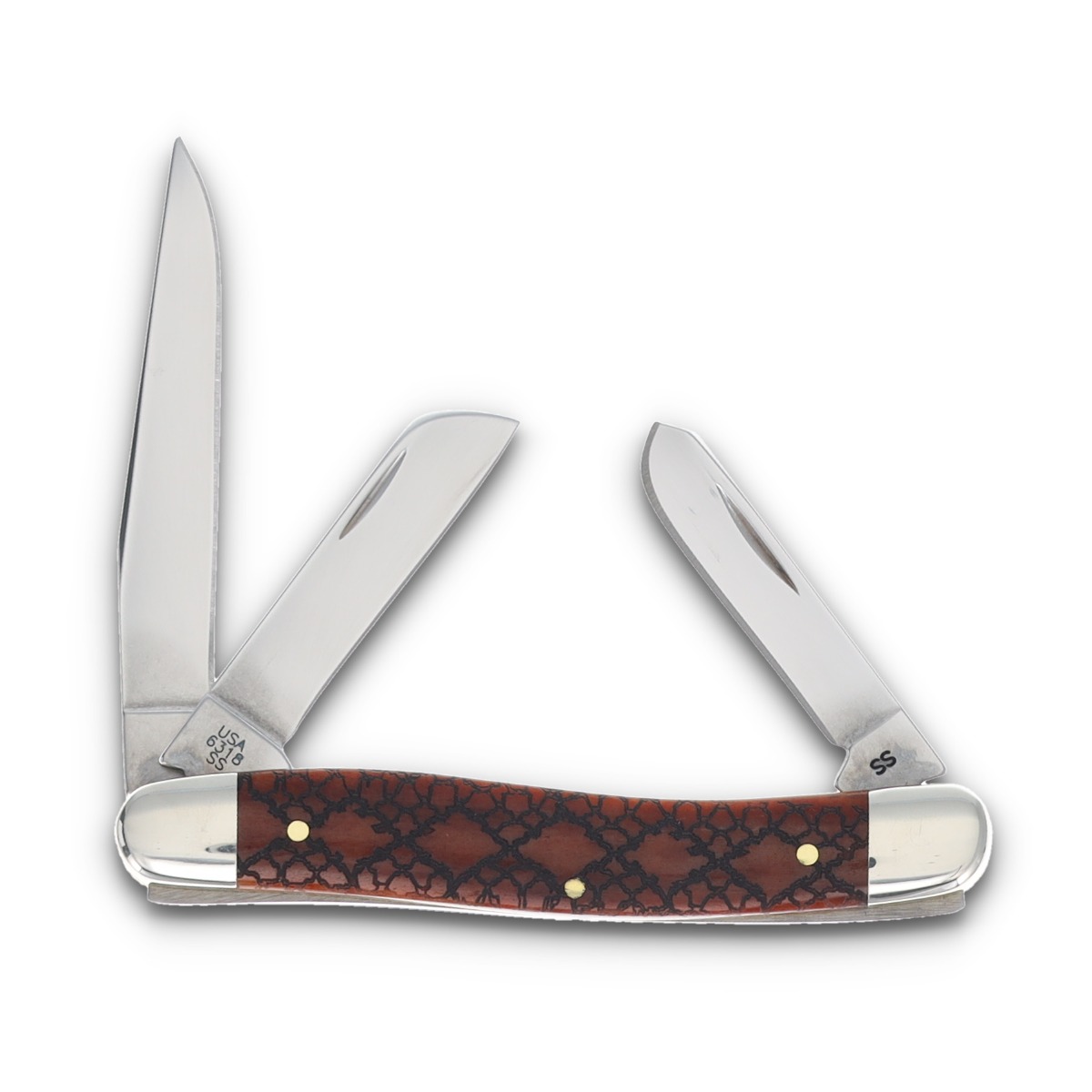 Case Red Rattler 2023 Edition Medium Stockman Folding Knife (SMKW Exclusive) CA28701RR View 2