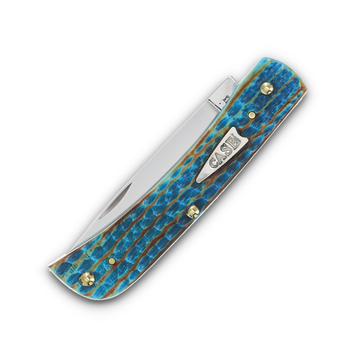 Case XX SMKW Exclusive Sea Dragon Bone Sod Buster Jr. Folding Knife View 5