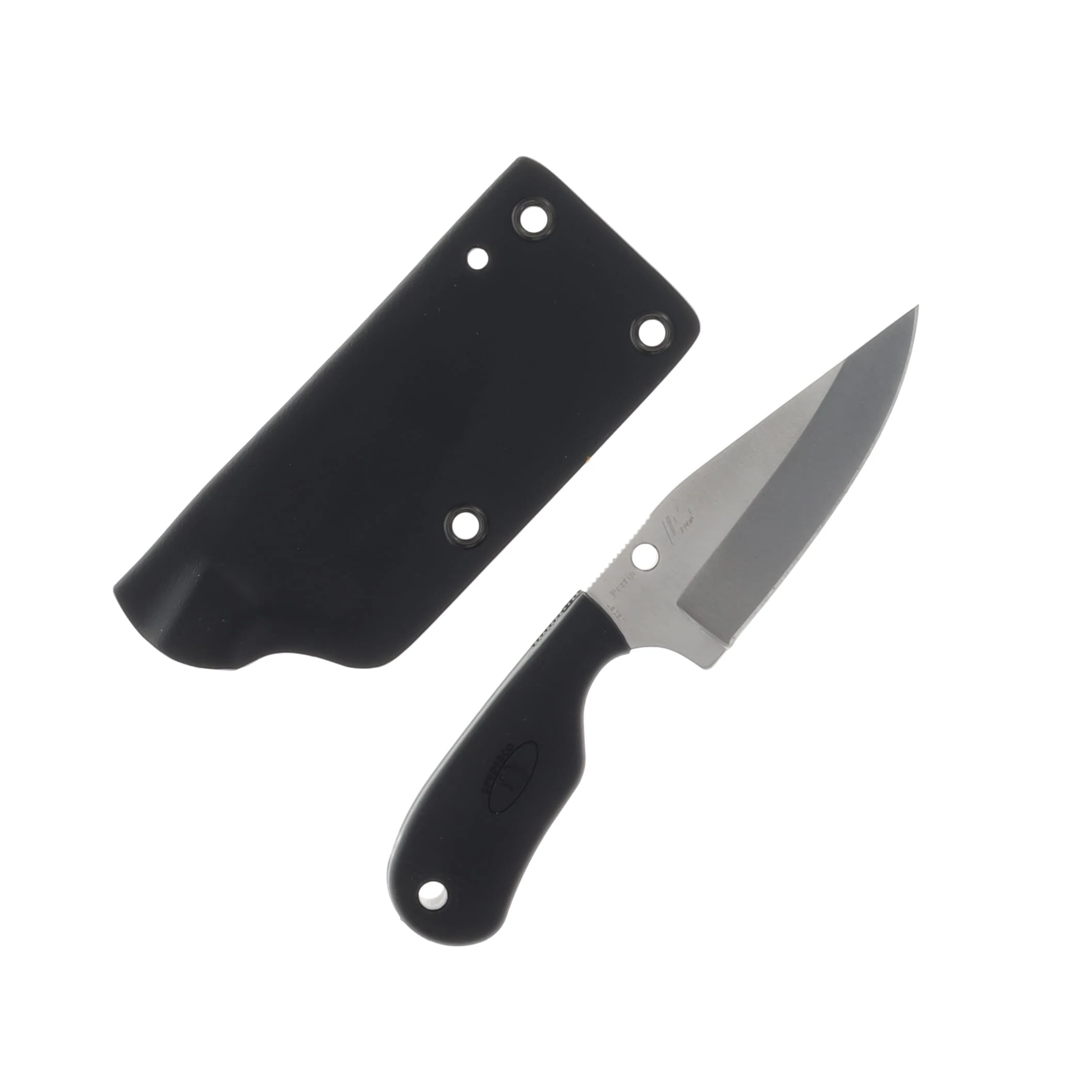 Spyderco Subway Bowie Knife 2.8 Inch Plain Satin Bowie SPFB48PBK View 2
