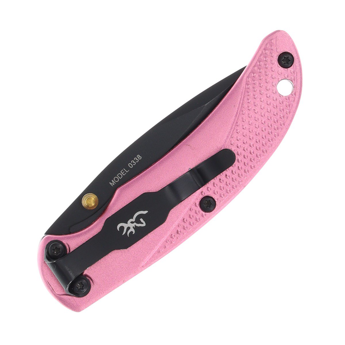 Browning Prism III Pink Folding Knife BR0338 View 2