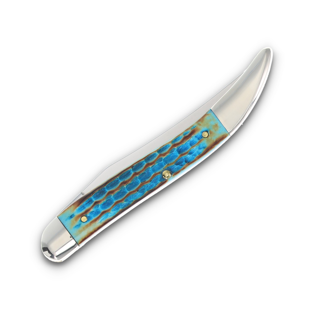 Case XX SMKW Exclusive Sea Dragon Bone Medium Texas Toothpick Folding Knife View 6