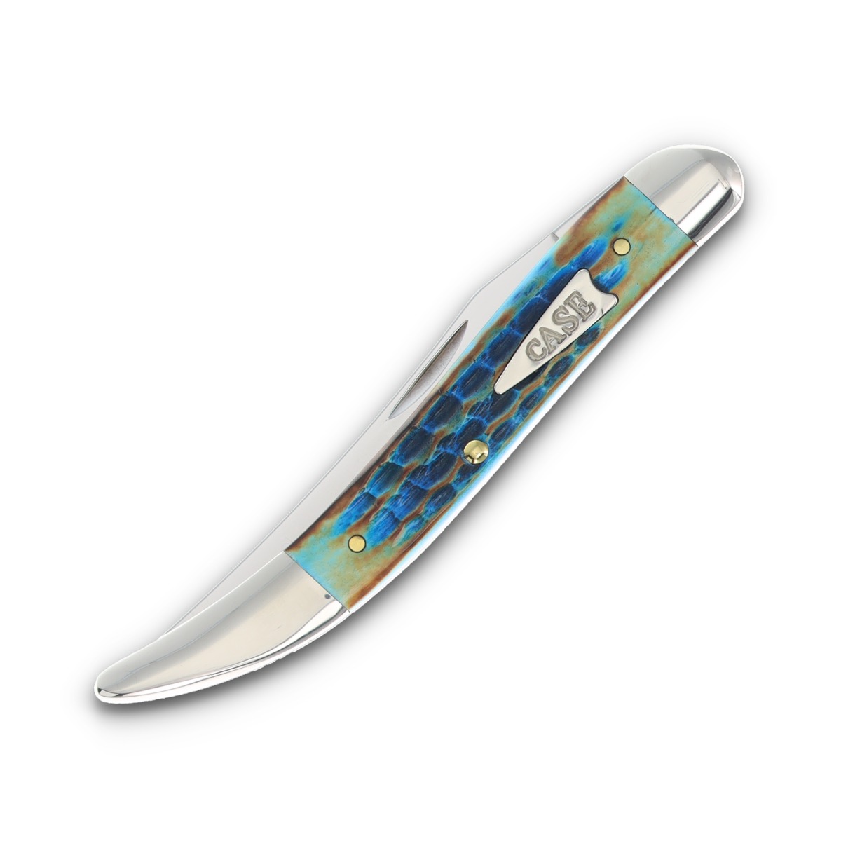 Case XX SMKW Exclusive Sea Dragon Bone Medium Texas Toothpick Folding Knife View 5