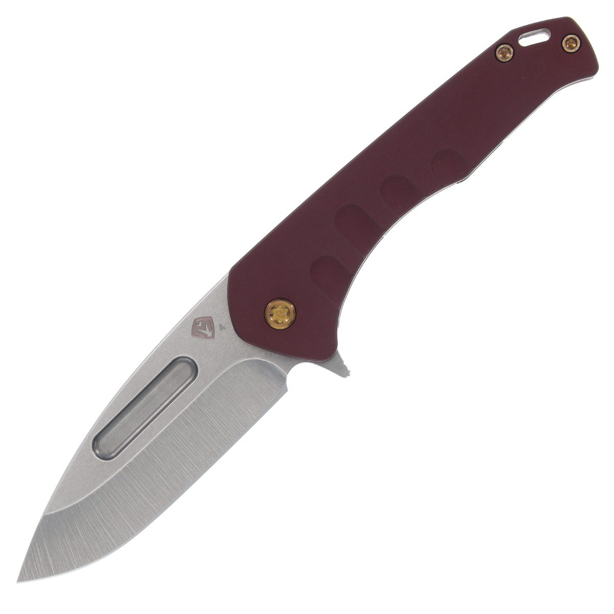 Medford Praetorian Swift FL Folding Knife 3.37in Plain Drop Point Red MKFF2064TD-41TM-T1C1-Q4 View 1