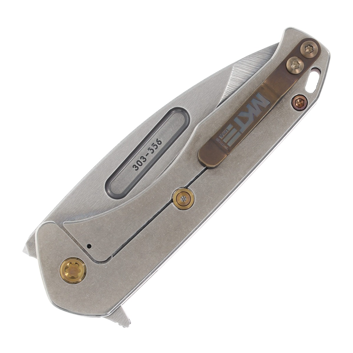 Medford Praetorian Swift FL Folding Knife 3.37in Plain Drop Point Red MKFF2064TD-41TM-T1C1-Q4 View 2