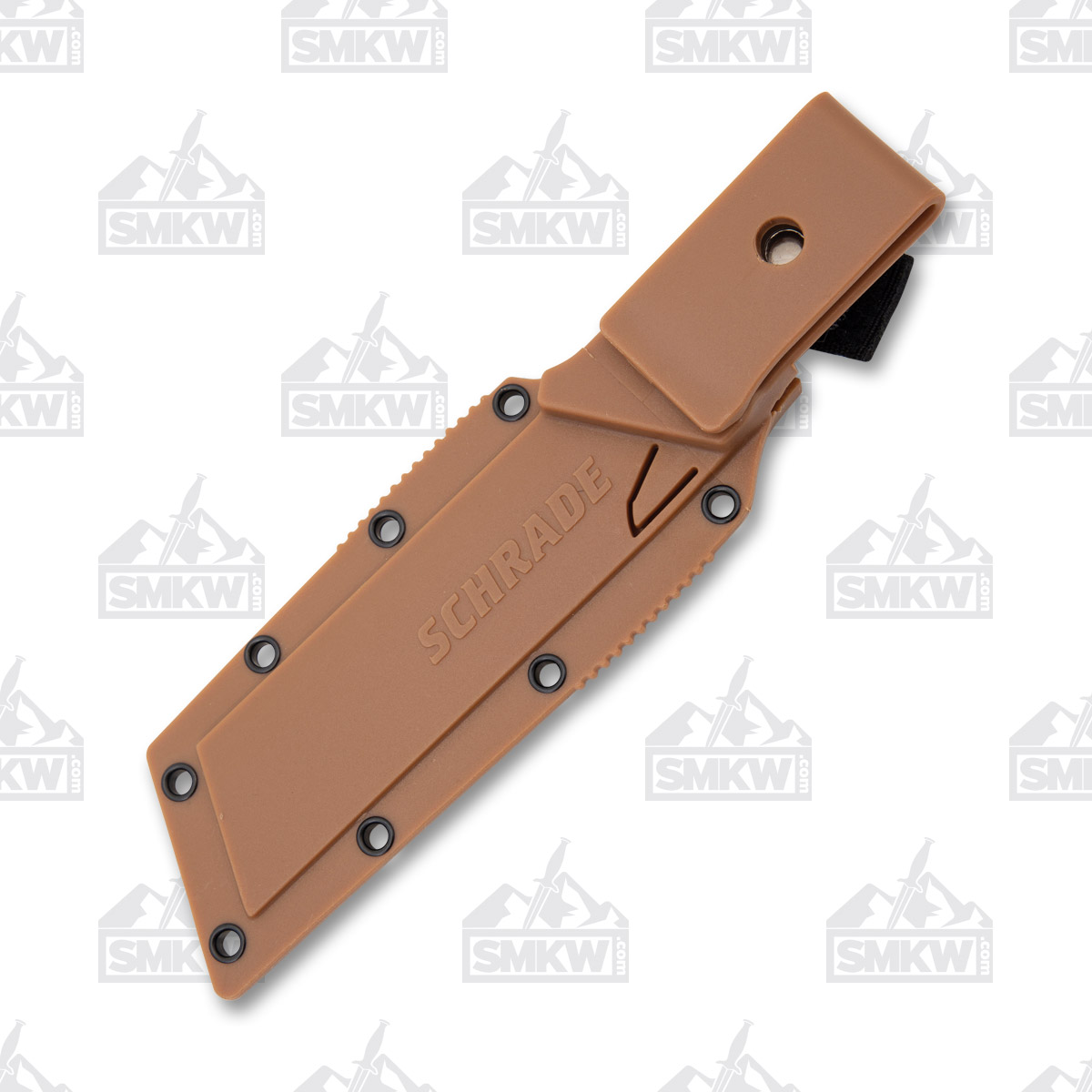 Schrade Fixed Blade Black Oxide Cleaver/Tan GFN 1124288 View 8