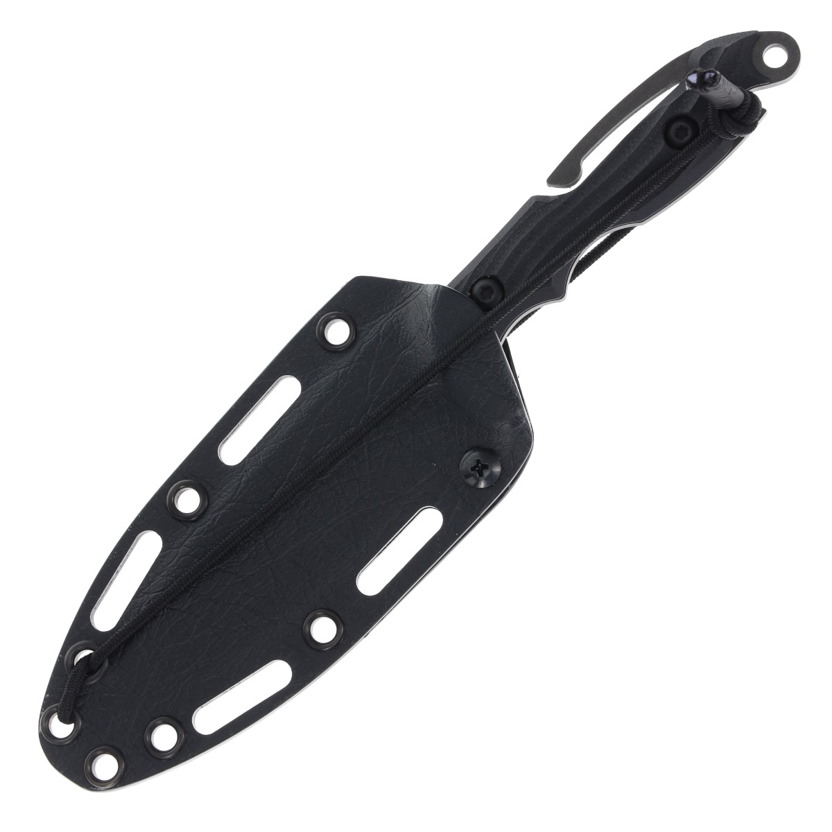 Toor Marine Utility Fighting (M.U.F.) Diver Fixed Blade Knife (Carbon Black) MUFDC View 5