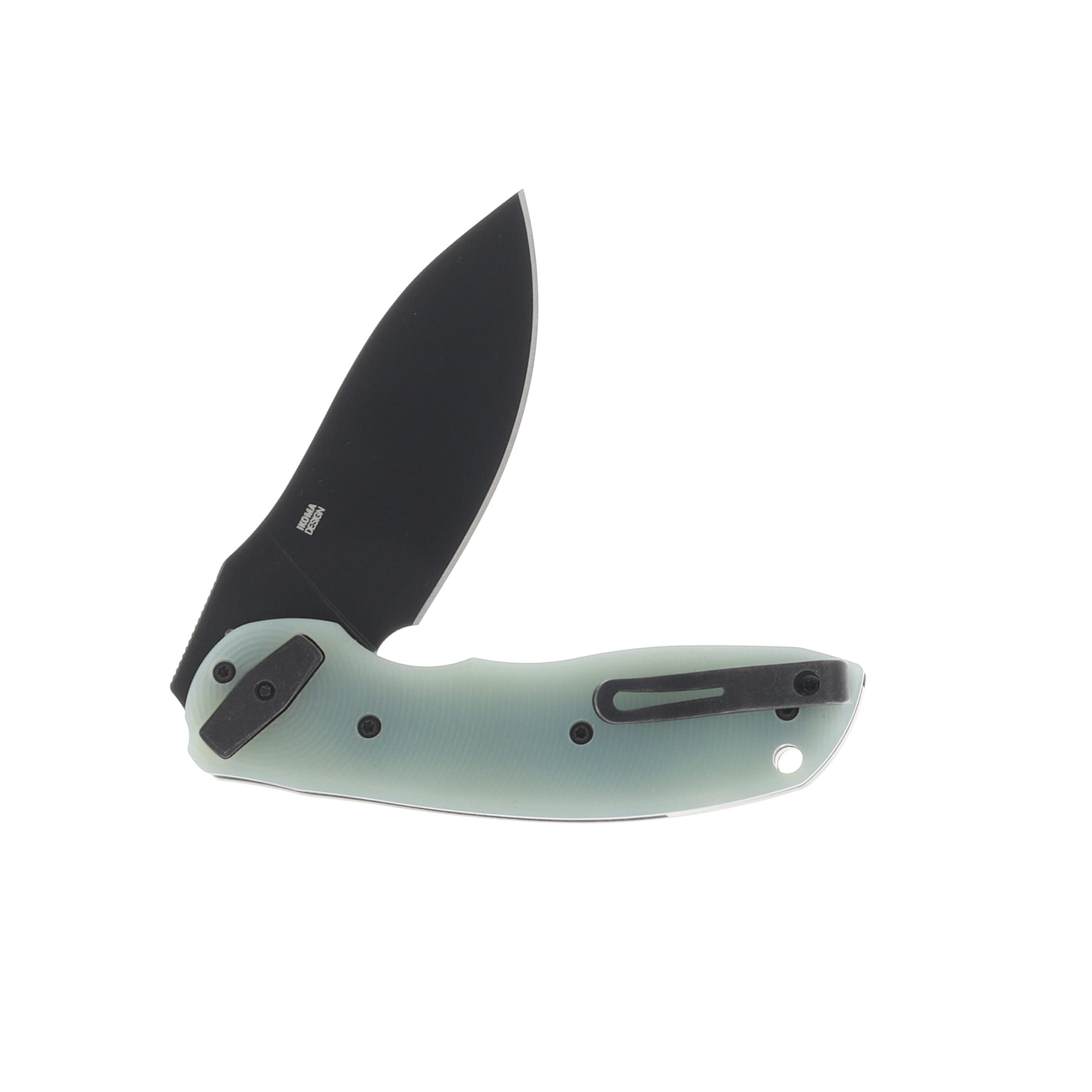 CRKT Bot Assisted Folding Knife Jade G10 2.21in Drop Point CR5420 View 4