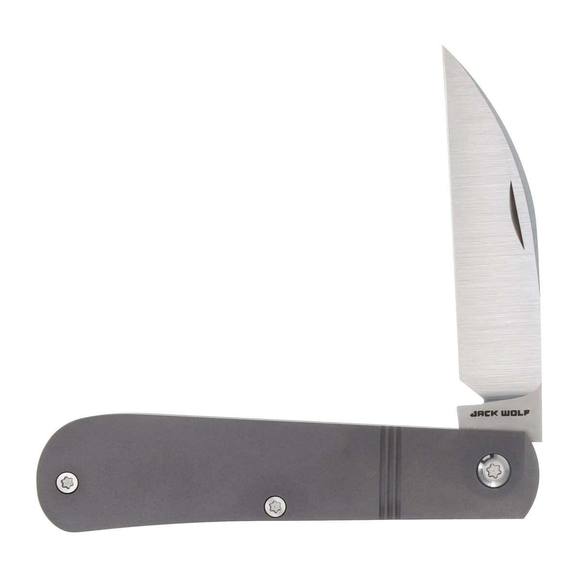Jack Wolf Laid Back Jack Folding Knife Titanium Smooth LAIDB-02-TI-SMTH View 3