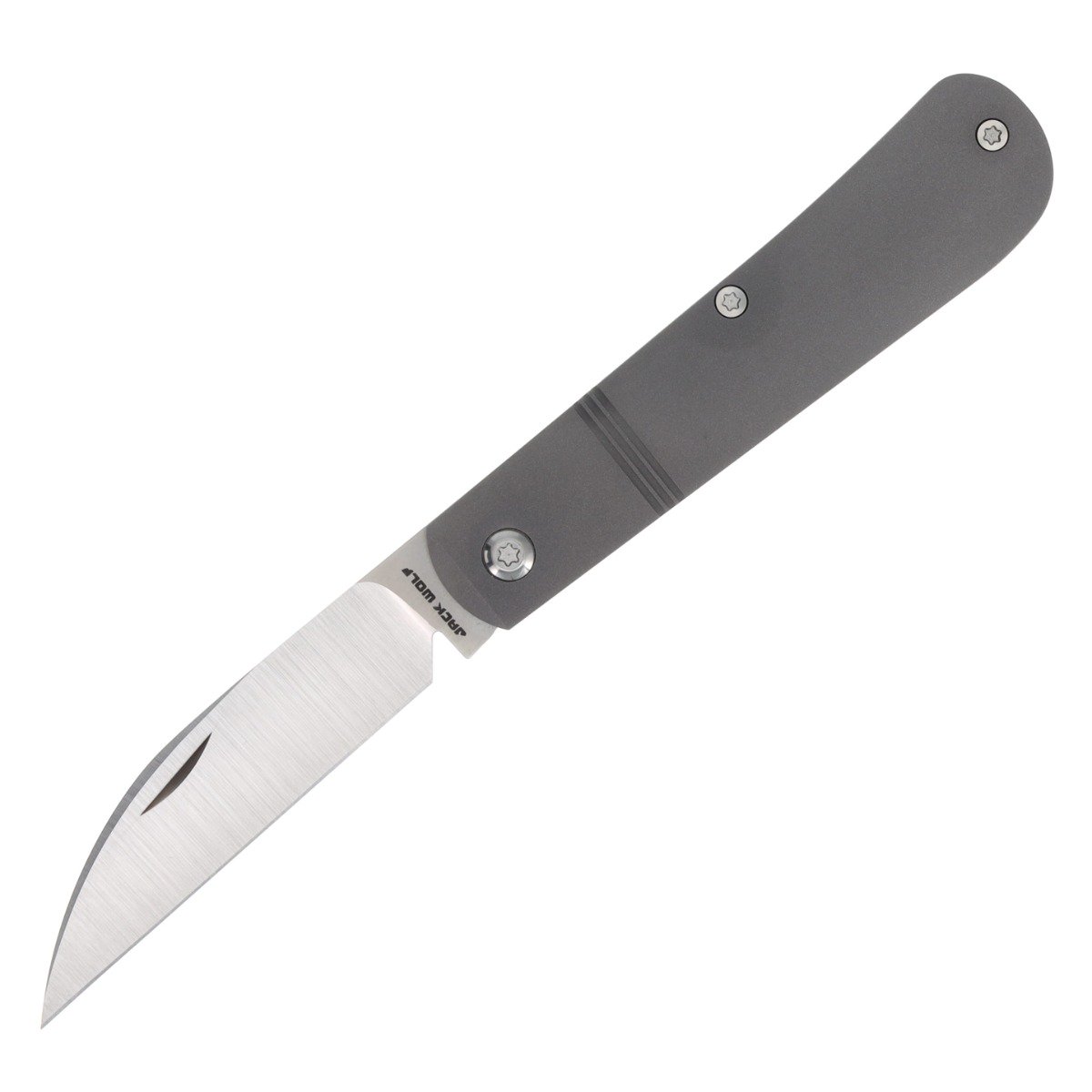 Jack Wolf Laid Back Jack Folding Knife Titanium Smooth LAIDB-02-TI-SMTH View 1