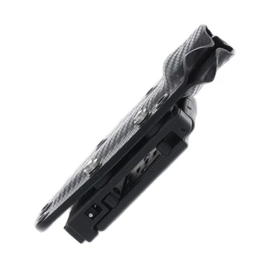 Microtech Socom Alpha Mini Fixed Blade Knife (T/E Stonewash P/S | Black G-10) View 12