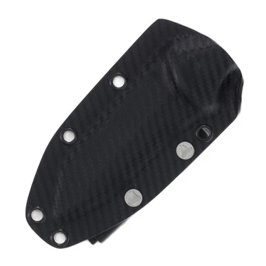 Microtech Socom Alpha Mini Fixed Blade Knife (T/E Stonewash P/S | Black G-10) View 9
