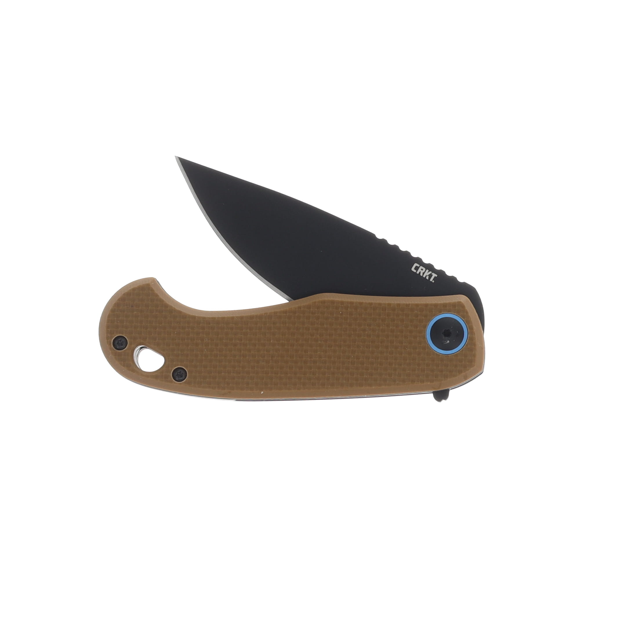 CRKT P.S.D. Particle Separation Device II Spring-Assisted Folding Knife Coyote Brown G-10 CR7910 View 3