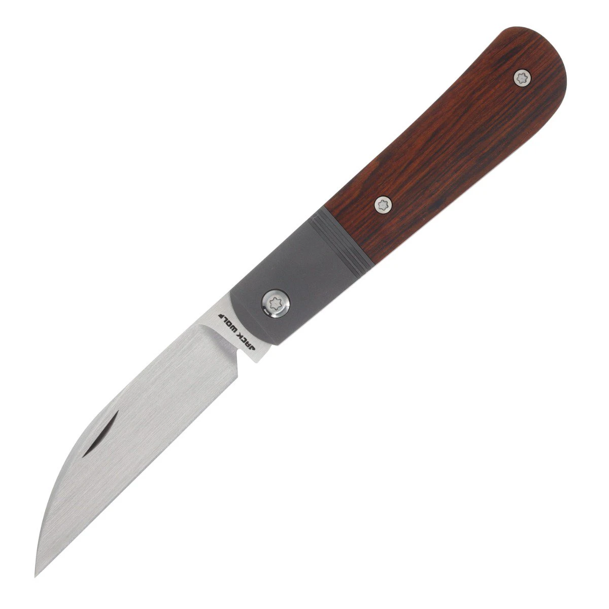 Jack Wolf Laid Back Jack Folding Knife Rosewood View 1