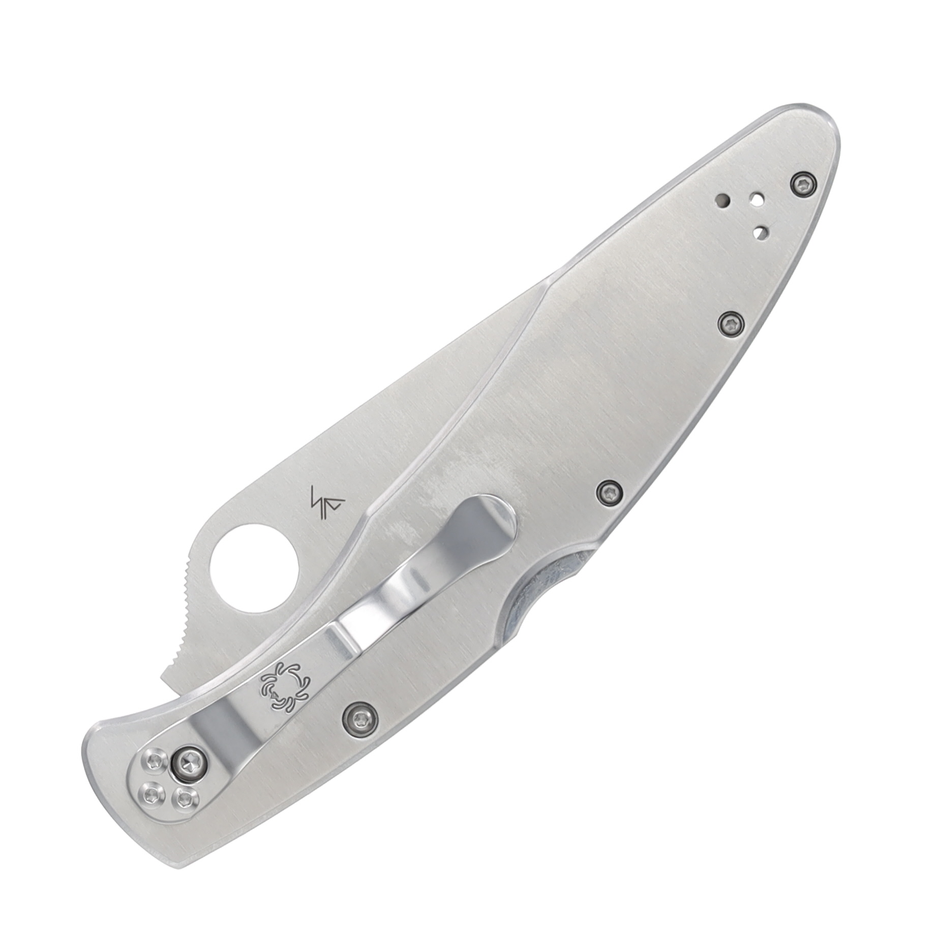 Spyderco Police Stainless SpyderEdge SP07S View 6