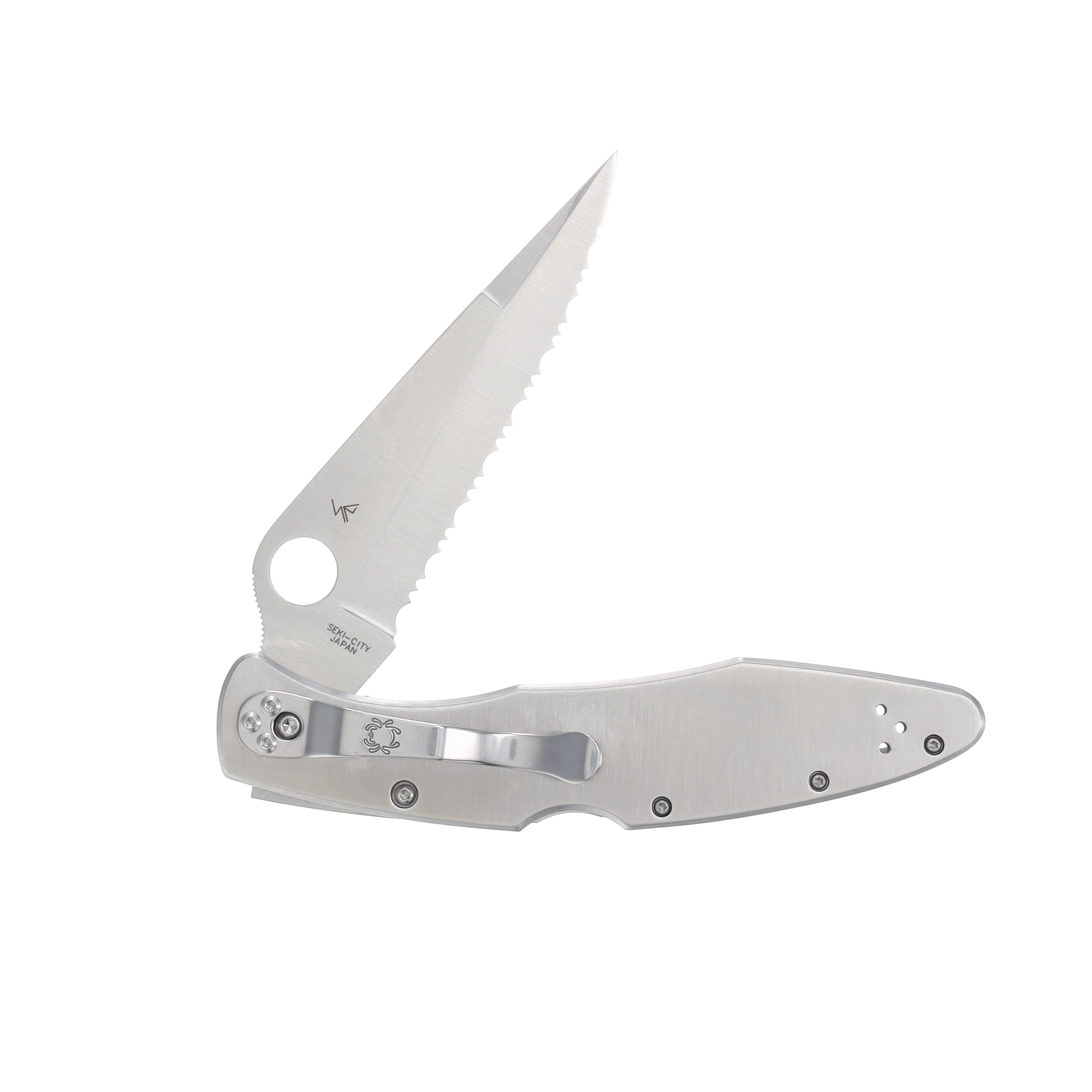Spyderco Police Stainless SpyderEdge SP07S View 3